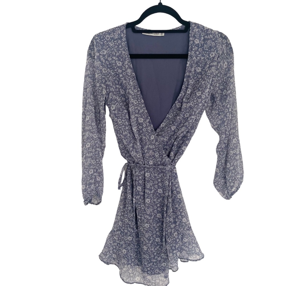 Abercrombie Floral Wrap Dress – Size XS – Worn Once